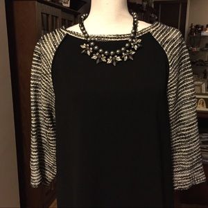 LOFT 3/4 sleeve dress. LIKE NEW.